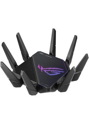 ASUS ROG Rapture GT-AX11000 Pro Tri-Band WiFi 6 Extendable Gaming Router, 10G & 2.5G Ports, ASUS RangeBoost Plus, Triple-Level Game Acceleration, Subscription-Free Network Security, AiMesh Compatible