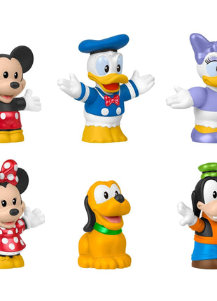 Fisher-Price Little People Disney Mickey & Friends Figure Pack | 6-Piece Character Set, Pretend Play, Toddlers & Kids Ages 18+ Months
