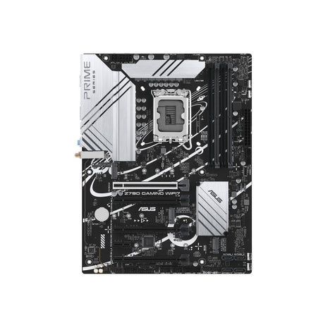 ASUS Z790 GAMING WIFI7 (LGA 1700) ATX motherboard with PCIe 5.0, three M.2 slots, 14+1 DrMOS, DDR5, Realtek 1Gb LAN, HDMI TM, USB 3.2 Gen 2x2 Type-C, front USB 3.2 Gen 1 Type-C, Thunderbolt, Aura Sync