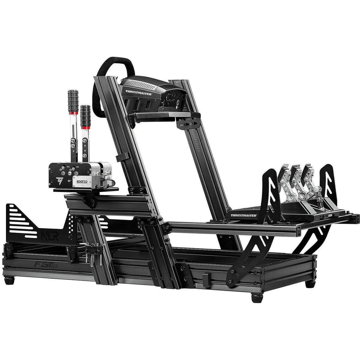 Next Level Racing F-GT Elite Aluminum Simulator Cockpit - Wheel Plate Edition (NLR-E001)