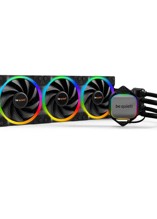 be quiet! Pure Loop 2 FX 360mm, CPU Liquid Cooler for Intel Core i3/i5/i7/i9 or AMD Ryzen 3/5/7/9, ARGB LED Illumination, 3X Light Wings PWM high-Speed Fan -BW015