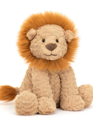 Jellycat Fuddlewuddle Lion Stuffed Animal, Medium 9 inches - Big Cat Plush Toy - Classic Children's Gift