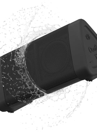 OontZ Angle 3 (4th Gen) – Portable Bluetooth Speaker, 12W Stereo Sound, 24 Hour Playtime, Rich Bass, 100 Foot Wireless Range, Waterproof, Home, Outdoor, Travel, Great Gift (Black)