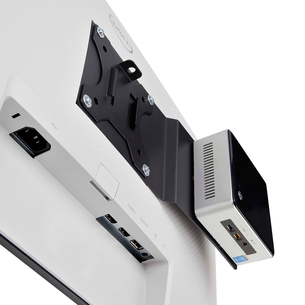 StarTech.com VESA Mounting Bracket for NUC/Thin Clients or Laptop Docking Stations, VESA 75x75/100x100 Compatible