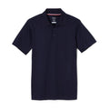 French Toast boys Short Sleeve Moisture Wicking Stretch Sport Polo Shirt, Navy, 10 12 US