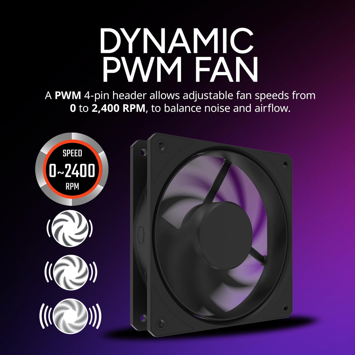 Cooler Master Hyper 612 APEX CPU Air Cooler, Dual Mobius 120 PWM Fan, Superconductive Composite 6 Copper Heat Pipes, 159mm Tall, Sleek Top Cover, AMD Ryzen AM5|AM4, Intel LGA 1851|1700 Brackets