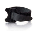 C2G/ Cables To Go C2G/Cables To Go 29585 6in Hook and Loop Cable Management Wraps Multipack (12 pack) - Black