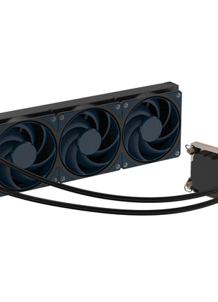 Cooler Master PL360 SPR, Intel Xeon Platinum Edition Close-Loop AIO Liquid Cooler, Double Impeller Pump, Triple Mobius 120mm PWM, 360mm Radiator, Sapphire Rapids LGA 4677 Platform