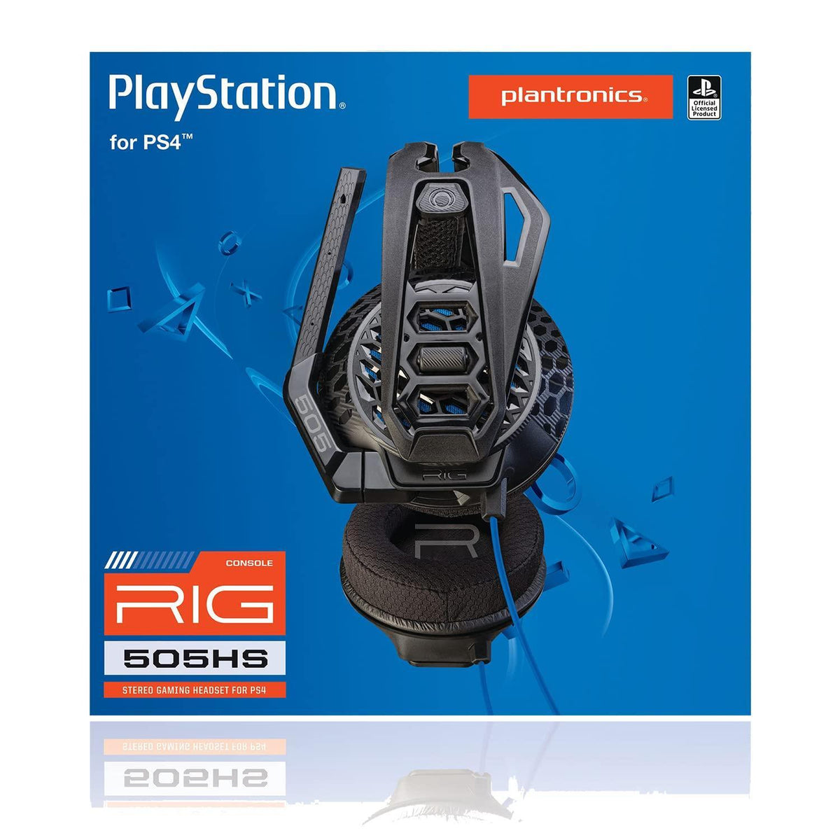 Plantronics RIG 505 HS Gaming Headset for Playstation 4, PC with Microphone