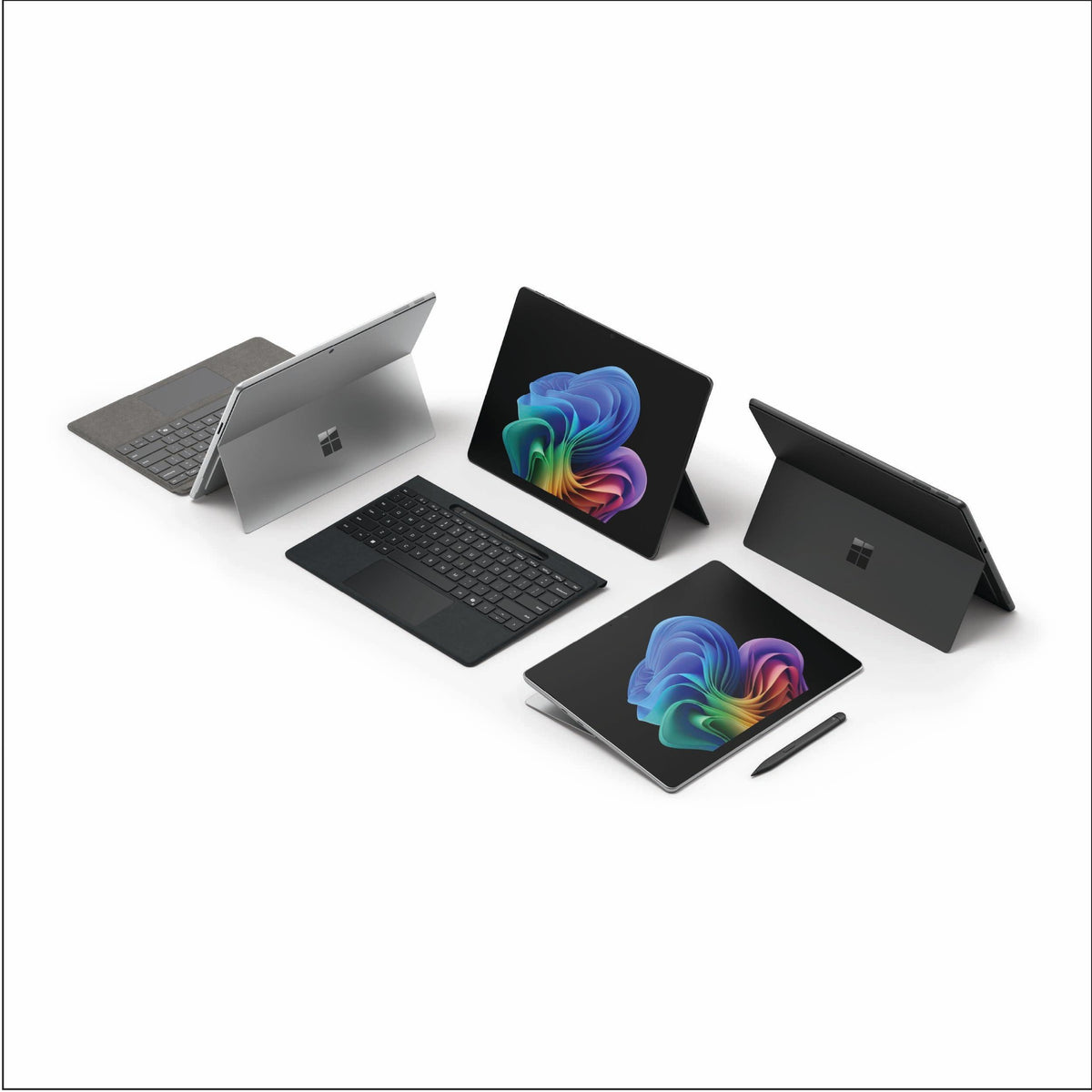 Microsoft Surface Pro for Business 2-n-1 Laptop/Tablet (2025) Windows 11 Copilot+ PC, 13" Touchscreen Display, Intel Core Ultra 5 (Series 2), 32GB RAM, 512GB SSD Storage, Platinum