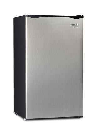 Igloo 3.2 Cu.Ft. Mini Fridge with Freezer - Single Door Compact Refrigerator with Glass Shelves for Homes, Dorms & Offices- Keep Snacks, Drinks & Frozen Foods Cool with Temperature Control Mini Fridge