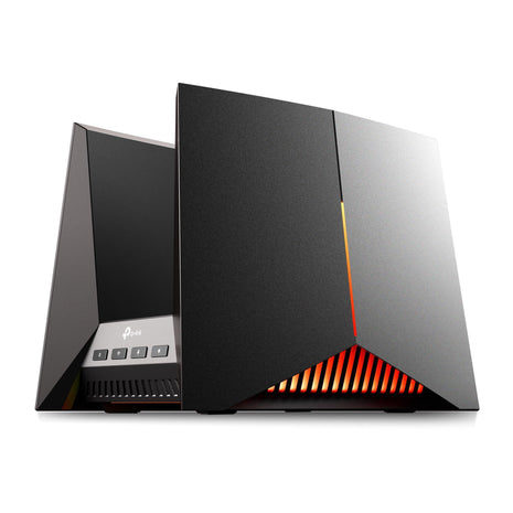 TP-Link Tri-Band BE19000 Wi-Fi 7 Gaming Router Archer GE800 | 12-Stream | 2×10G + 4×2.5G Ports, USB 3.0 | Turbo Acceleration, Dedicated Gaming Port & Panel, RGB Lighting, HomeShield, Free Expert Help