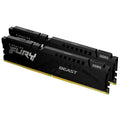 Kingston Fury Beast Black 32GB (2x16GB) 6400MT/s DDR5 CL32 Desktop Memory | AMD Expo | Kit of 2 | KF564C32BBEK2-32