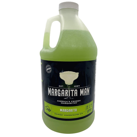 Margarita Man® Margarita Mix Concentrate | 64oz bottle, Makes 75 drinks, Bars, Restaurants, At Home, Pure cane sugar