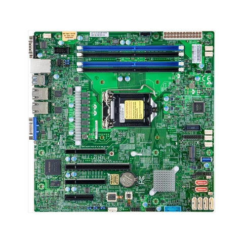 Supermicro X12STL-F Micro-ATX Server Motherboard C252 LGA-1200, Daul LAN 1GbE