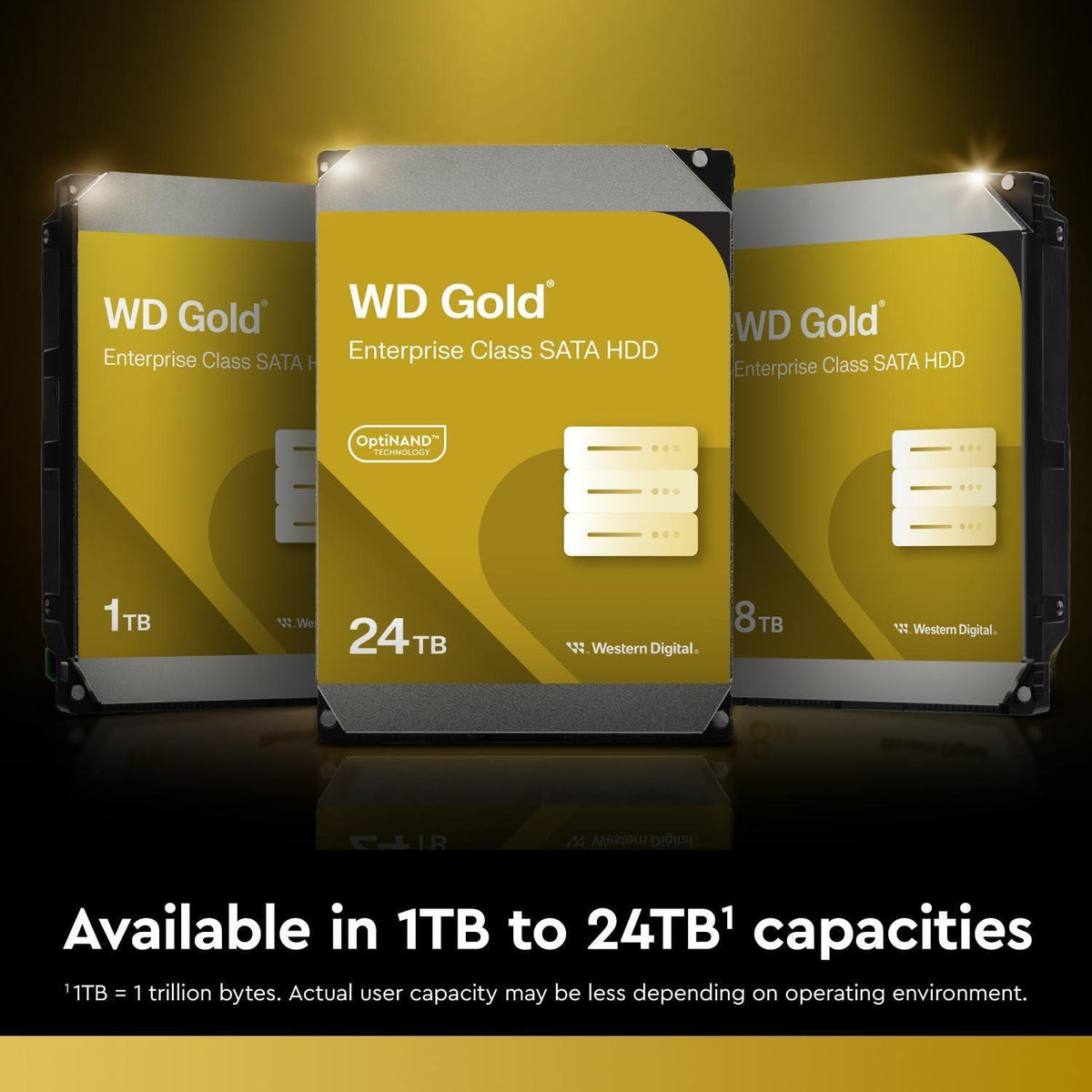 Western Digital 6TB WD Gold Enterprise Class Internal Hard Drive - 7200 RPM Class, SATA 6 Gb/s, 256 MB Cache, 3.5" - WD6004FRYZ