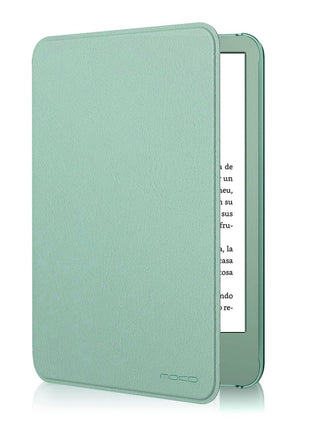 MoKo Case Fits 6 inch All-New Kindle (11th Generation-2024/2022 Release), Lightweight Shell Cover with Auto Wake/Sleep for Kindle 2024/2022 11th Gen e-Reader, Matcha