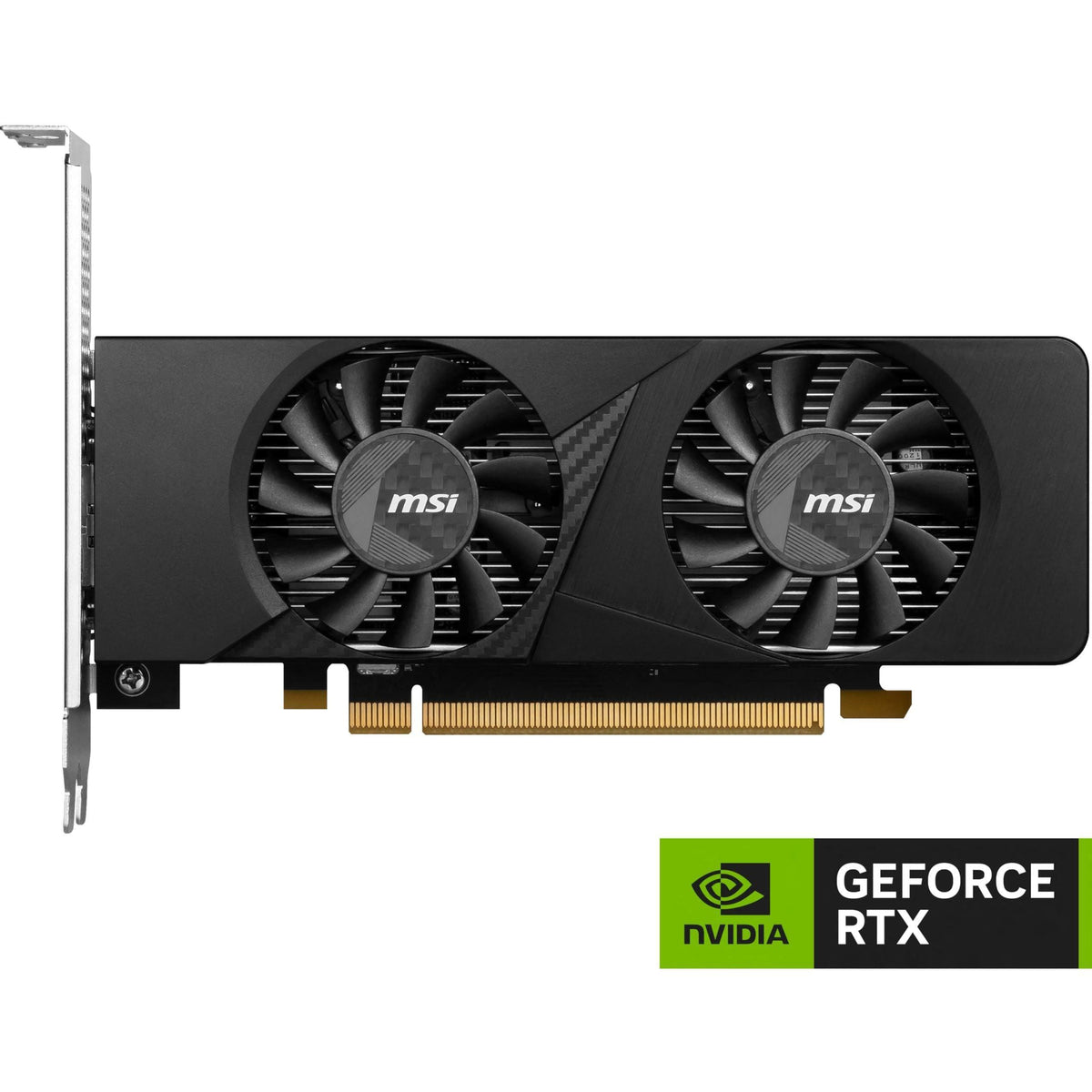 MSI Gaming RTX 3050 LP 6G OC Graphics Card (NVIDIA RTX 3050, 96-Bit, Boost Clock: 1492 MHz, 6GB GDDR6 14 Gbps, HDMI/DP, Ampere Architecture)