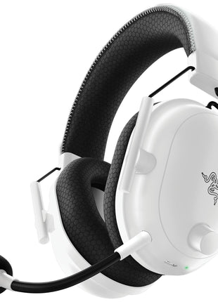 Razer BlackShark V2 Pro Wireless Gaming Headset: Super Wideband Mic - Pro Tuned FPS Profiles - 50mm Drivers - Plush Noise Isolating Earcups - 70 Hr Battery - Bluetooth - for PC, PS5, Switch 2 - White
