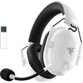 Razer BlackShark V2 Pro Wireless Gaming Headset: Super Wideband Mic - Pro Tuned FPS Profiles - 50mm Drivers - Plush Noise Isolating Earcups - 70 Hr Battery - Bluetooth - for PC, PS5, Switch 2 - White