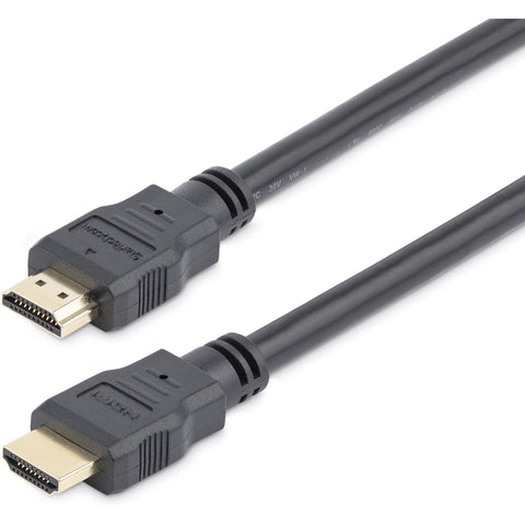 StarTech.com 3m (10ft) HDMI Cable - 4K High Speed HDMI Cable with Ethernet - UHD 4K 30Hz Video - HDMI 1.4 Cable - Ultra HD HDMI Monitors, Projectors, TVs & Displays - Black HDMI Cord - M/M (HDMM3M)