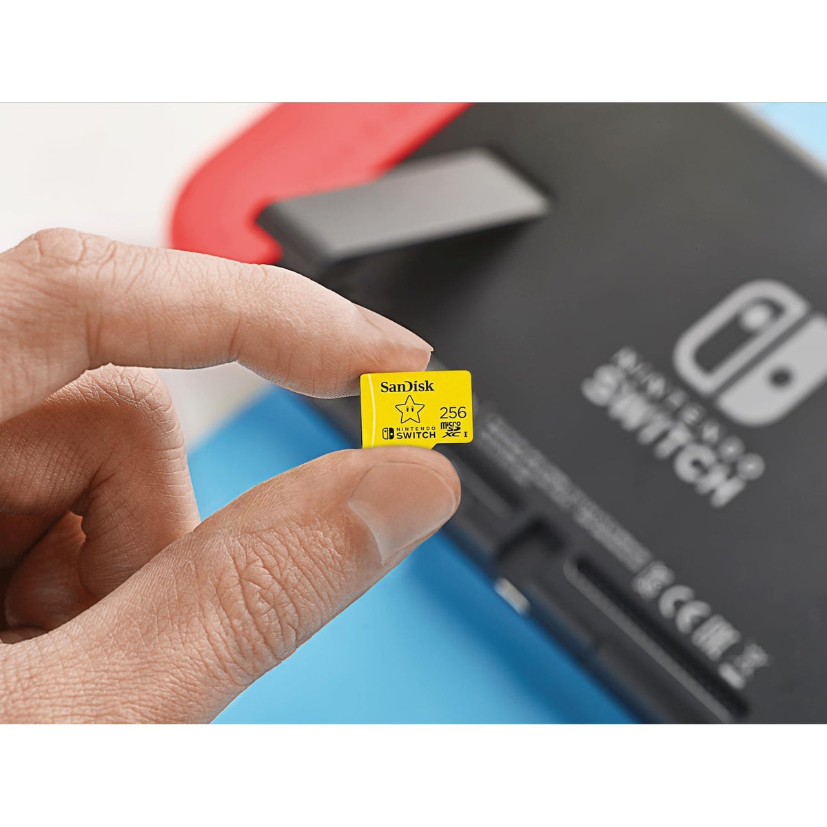 SanDisk 256GB microSD Card, Licensed for Nintendo-Switch - Made for Nintendo-Switch 1, OLED, and Lite - SDSQXAO-256G-GNCZN