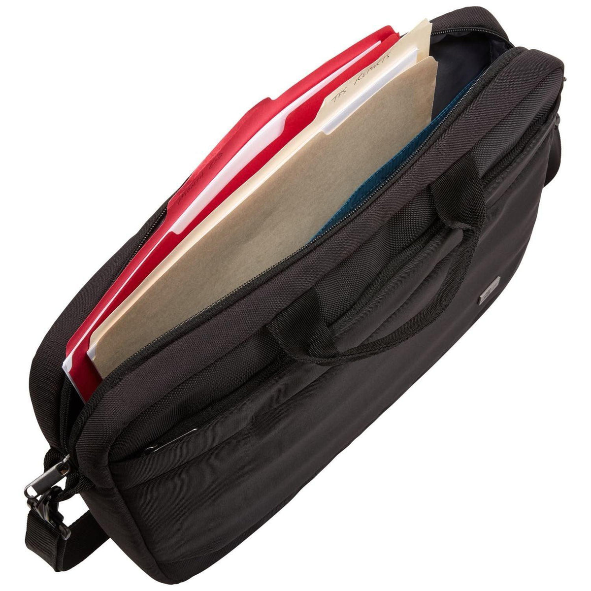Case Logic Advantage 15.6" Attaché-Black, 15.2 x 1.2 x 10.4 in