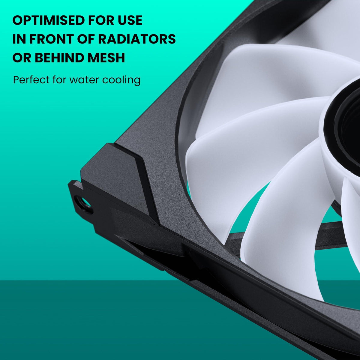 PHANTEKS 140mm RGB 3-Pack Reverse Blade Gaming PC Fan - PWM Fan - Up to 1800 RPM - High Airflow - Low Vibration - Quiet - Compatible with Desktop, Laptop, Radiator