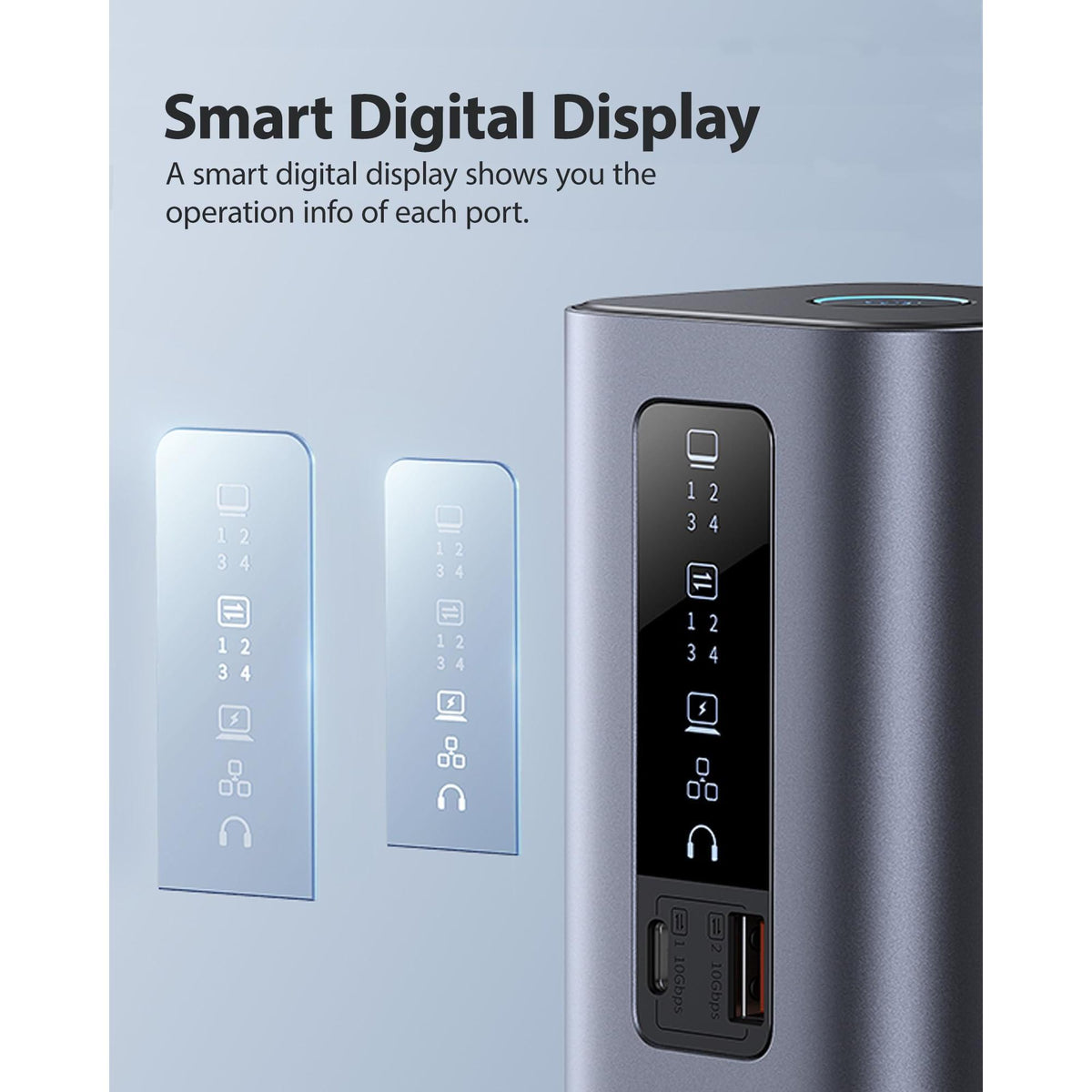 Baseus Docking Station, Spacemate(Win) 11 in 1, Triple Display, 4K HDMI and DP, 10Gbps USB A/C Ports, Gigabit Ethernet, 100W PD, Audio, Laptop Docking Station for Windows/Dell/HP/Lenovo/Asus/Acer/Mac