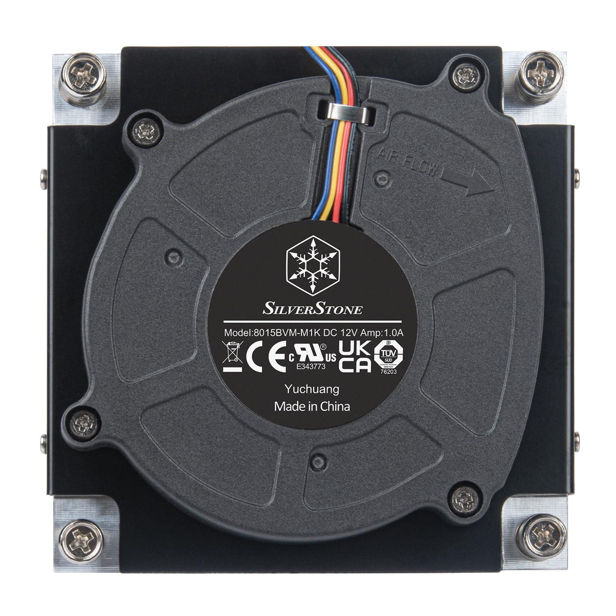 SilverStone Technology XE01-1700A 1U Server/Workstation CPU Cooler for LGA 1700 & LGA1851socket, SST-XE01-1700A
