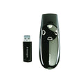 Kensington Wireless Presenter Pro with Green Laser, Class 2, 150 Ft Range, Black