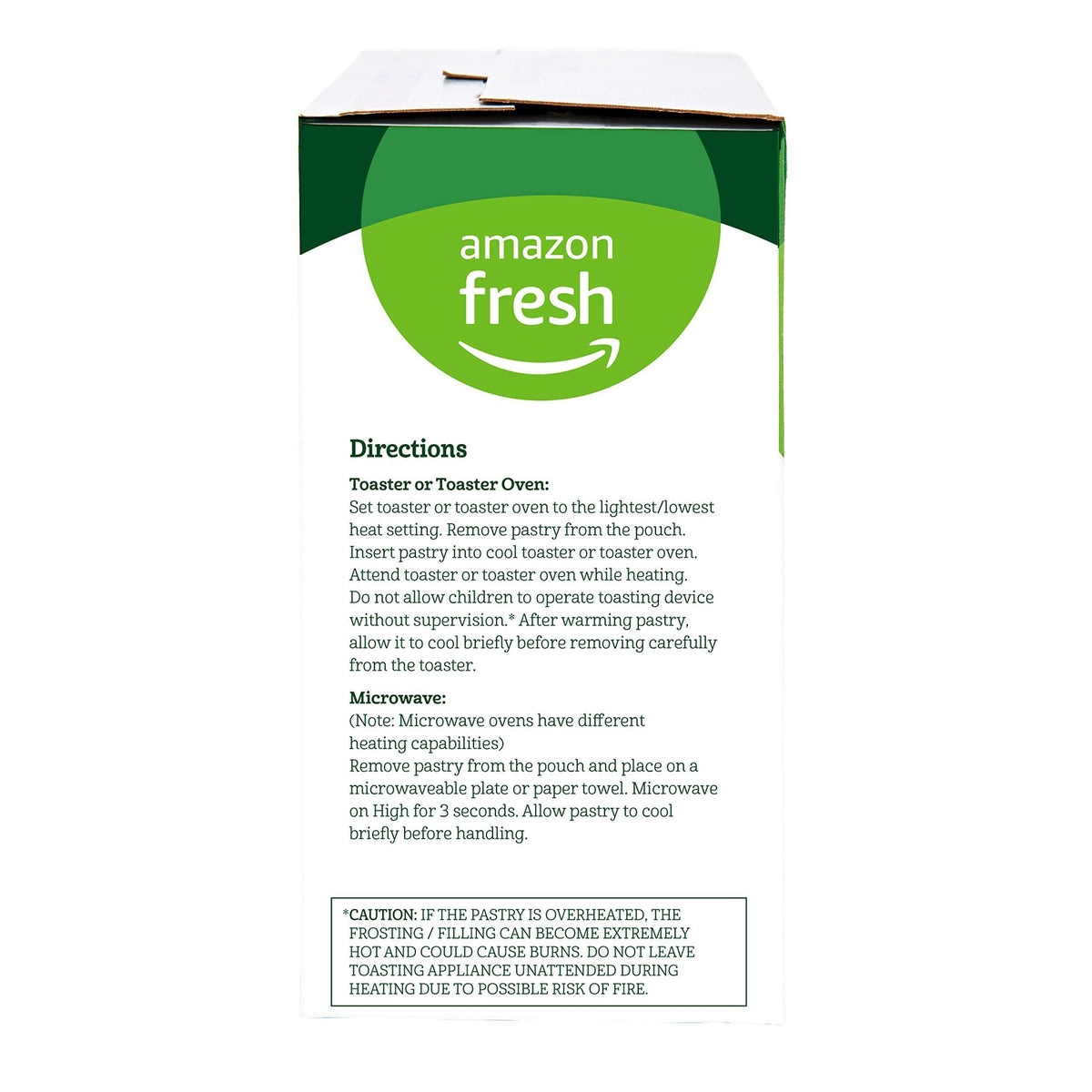 Amazon Fresh - Toaster Pastries Variety Pack (Strawberry, Blueberry, Cherry), Packing May Vary