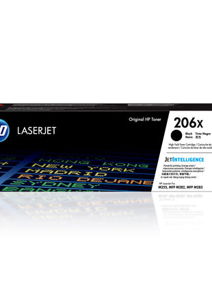 HP 206X Black Toner Cartridge | Works with Color LaserJet Pro M255, MFP M282, M283 Series | W2110X
