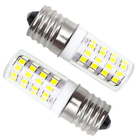5304517886 KEI D28a KEL2811 LED Bulb E17 3.8W 100V-265V | Compatible with Frigidaire Kenmore Electrolux Crosley Freezer Lamp Replace 5304498578 7297114000 7241552801 5304495326 (2Pcs)
