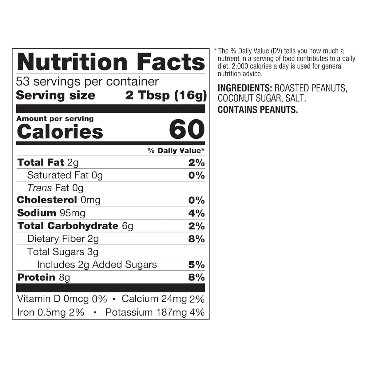 PBfit 30 Ounce Classic Peanut Butter Powder, Powdered Peanut Butter Spread From Real Roasted Peanuts, 8g of Protein 8% DV, Gluten-Free, 60 calories, 87% less fat (Pack of 1)