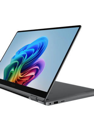 SAMSUNG 15.6 inch Galaxy Book5 360 Copilot+ PC, AI Business Laptop, Windows 11 Pro, Intel Core Ultra 7 Processor 256V, FHD AMOLED Touchscreen, 16GB/512GB, 2025 Model, NP754QHA-KA2US, Gray