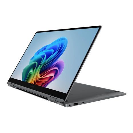 SAMSUNG 15.6 inch Galaxy Book5 360 Copilot+ PC, AI Business Laptop, Windows 11 Pro, Intel Core Ultra 7 Processor 256V, FHD AMOLED Touchscreen, 16GB/512GB, 2025 Model, NP754QHA-KA2US, Gray