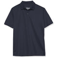 IZOD boys School Uniform Performance Short Sleeve Solid Polo Shirt, Navy, 10 12 US
