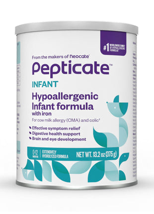 Pepticate Hypoallergenic Infant Formula 0–12 Months 13.2oz