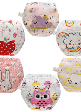 Baby Toddler Thick Absorbent Potty Training Pants Underwear