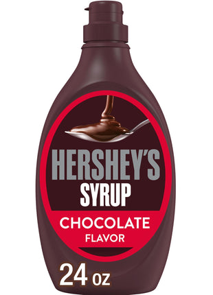 HERSHEY'S Chocolate Syrup Bottle, 24 oz