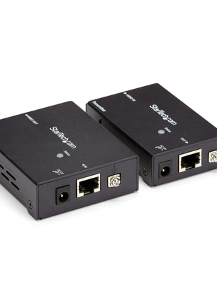 StarTech.com HDMI over CAT5e / CAT6 Ethernet Extender w/ HDBaseT, 4K@115ft, 1080p@230ft, HDMI Video Transmitter/Receiver Kit, TAA