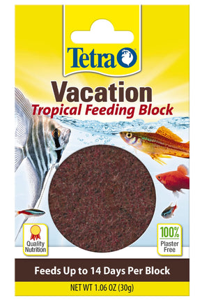 Tetra Weekend and Vacation Feeder Slow-Release Fish Food for Tropical Fish 1.06 Ounce (Pack of 1)