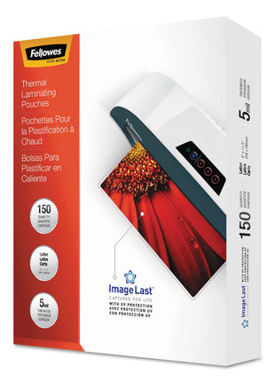 Fellowes 5204007 ImageLast Laminating Pouches with UV Protection, 5mil, 11 1/2 x 9, 150/Pack