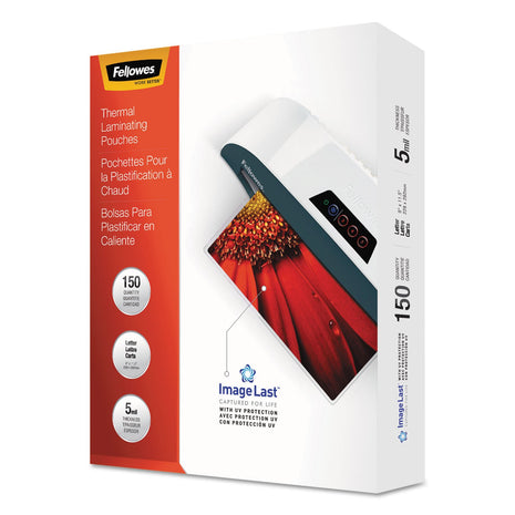 Fellowes 5204007 ImageLast Laminating Pouches with UV Protection, 5mil, 11 1/2 x 9, 150/Pack