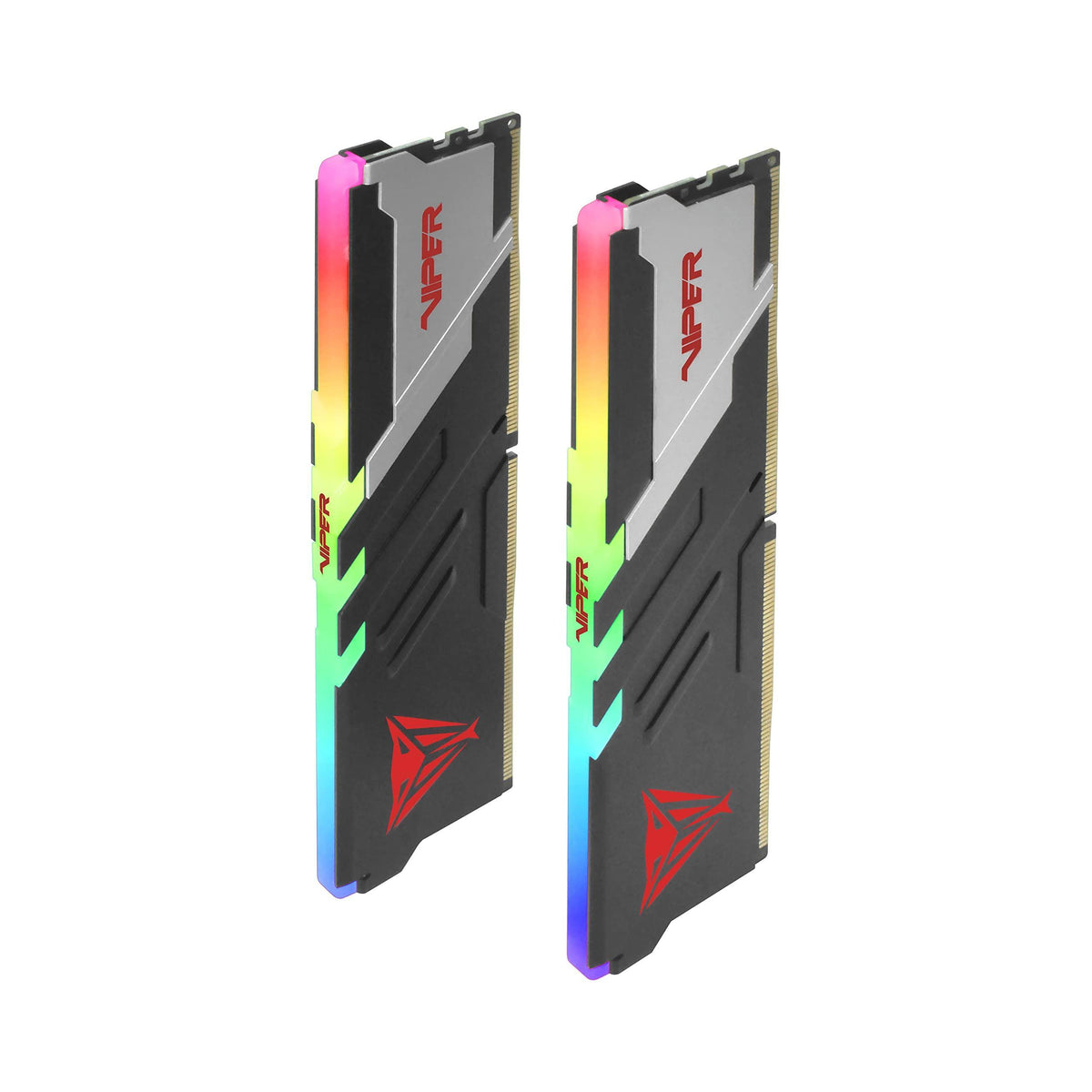 Patriot Viper Venom RGB DDR5 RAM 32GB (2X16GB) 6000MHz CL36 1.35v UDIMM Desktop Gaming Memory Kit Compatible with Intel XMP/AMD Expo - PVVR532G600C36K