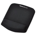 Fellowes PlushTouch Mouse Pad w/Wrist Support-Mouse Pad/Wrist Rest w/Foam Fusion,7-1/4