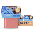 Gerber 2nd Foods Banana Blackberry Blueberry 4 Ounce Tubs, 2 Count (Pack of 8)