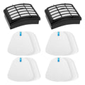 2 + 4 Pack Filters for Shark Vacuum Navigator Lift Away Filter Replacement ZU503AMZ NV350 NV351 NV352 NV355 NV356E NV357 NV360 NV370 UV440 UV540, Parts XFF350 XHF350