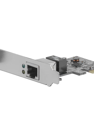 StarTech.com 1 Port PCIe Network Card - Low Profile - RJ45 Port - Realtek RTL8111H Chipset - Ethernet Network Card - NIC Server Adapter Network Card (ST1000SPEX2L)